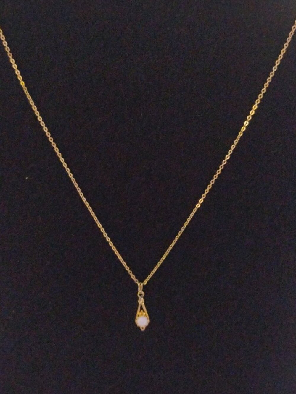 Ocean pearl necklace.